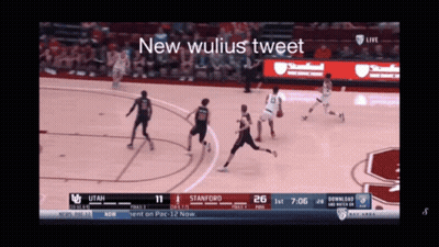 Basketball Game Utah Vs Stanford GIF