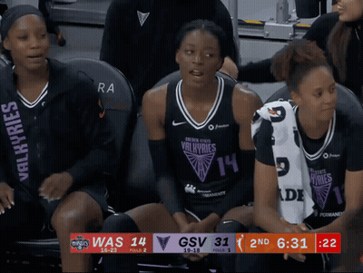 Basketball Game Valkyries Vs GSV GIF