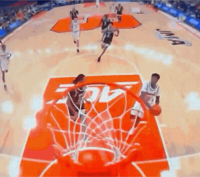 Basketball Game With ACE On Court GIF