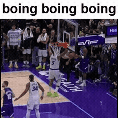 Basketball Game With Boing Boing Boing GIF