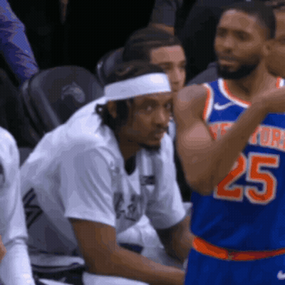Basketball Game With Crowd And Dynamic Performance Banner GIF