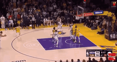 Basketball Game With Crowd GIF
