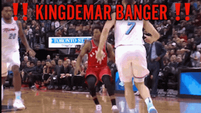 Basketball Game With Kingdemar Banger GIF