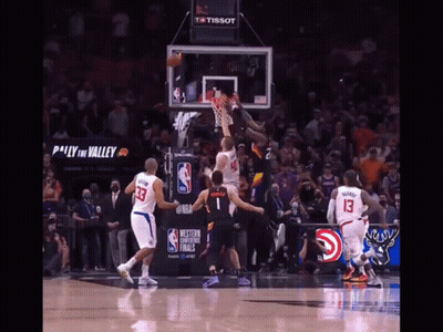 Basketball Game With Tissot Sign GIF