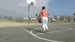 Basketball Girl Fail Shoot