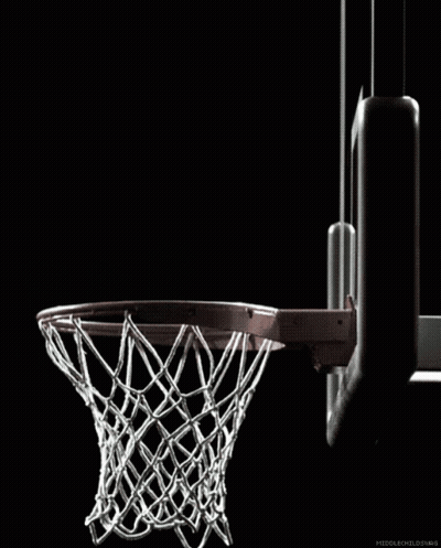 Basketball Going Through Hoop Middlechildswag GIF
