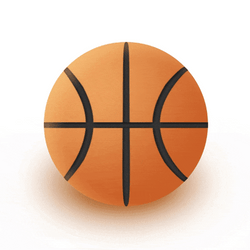 Basketball Hug Emoji GIF