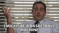 Basketball Machine Michael Scott