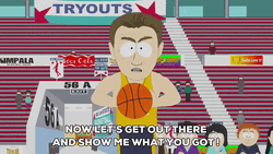 Basketball Motivation South Park Coach GIF