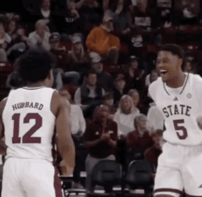 Basketball Player 12 Talking To Player 5 GIF