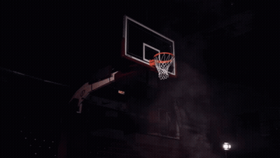 Basketball Player 22 Throwing Ball Into Net GIF