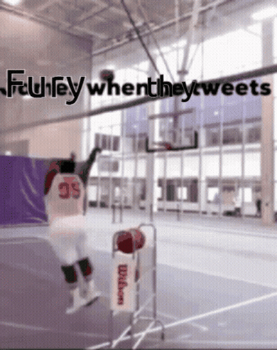 Basketball Player 95 Jumping For Ball GIF