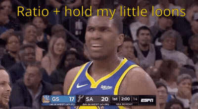 Basketball Player Before Crowd Ratio + Hold My Little Loons GIF