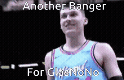 Basketball Player Blue Jersey Another Banger For Glasnono GIF
