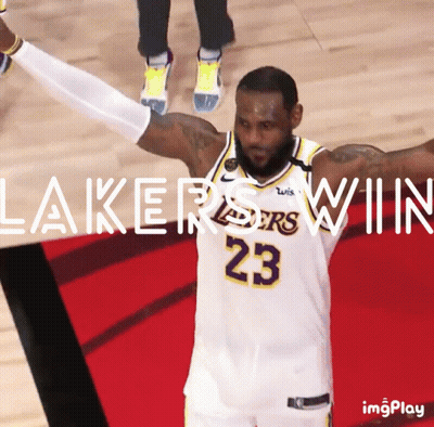 Basketball Player Celebrating Number 23 GIF