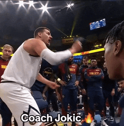 Basketball Player Coach Jokic GIF