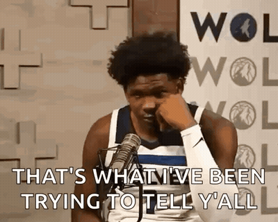 Basketball Player Covering Face GIF