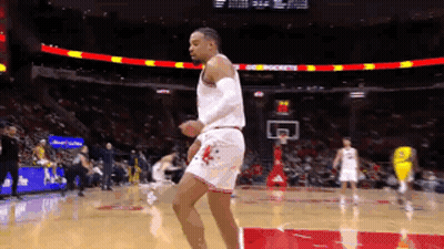 Basketball Player Dancing Rockets GIF