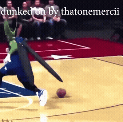 Basketball Player Dunked On GIF