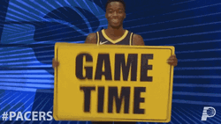 Basketball Player Game Time GIF