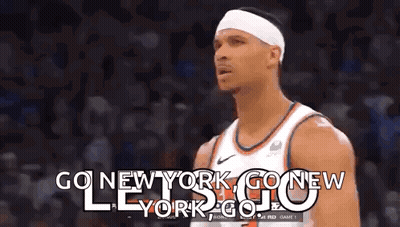 Basketball Player Go New York Go New York Go GIF