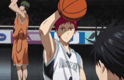 Basketball Player Holding Ball Above Head GIF