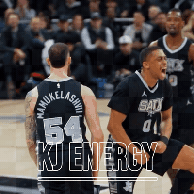 Basketball Player In 54 Jersey GIF