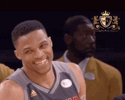Basketball Player In Adidas Jersey Smiling GIF