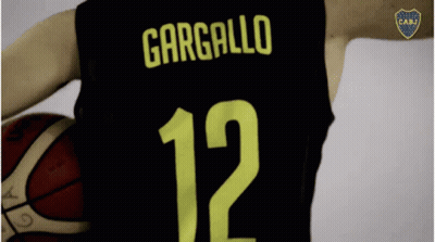 Basketball Player In Black Jersey Gargallo GIF