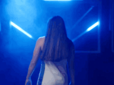 Basketball Player In Blue Hoodie Clapping GIF