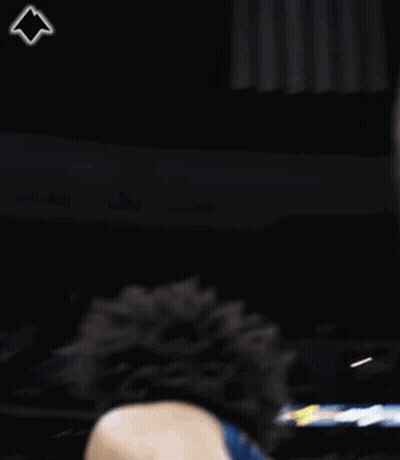 Basketball Player In Blue Jersey Number 27 GIF