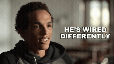 Basketball Player In Blue Jersey Number 5 GIF