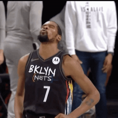 Basketball Player In Brooklyn Nets Jersey GIF