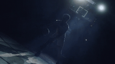 Basketball Player In Bulls Jersey And Shorts GIF