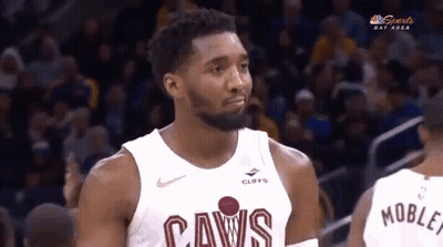Basketball Player In Cavs Jersey GIF