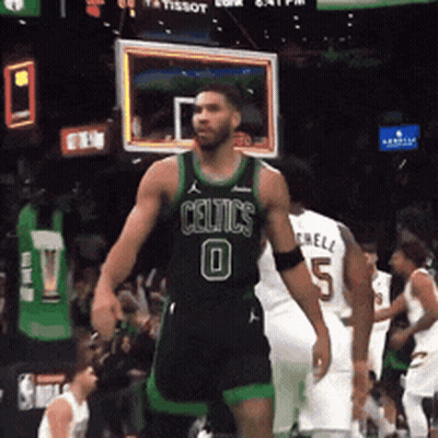 Basketball Player In Celtics Jersey GIF