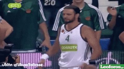 Basketball Player In Cosmote Jersey GIF