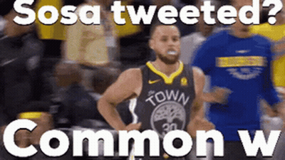 Basketball Player In Golden State Warriors Jersey GIF