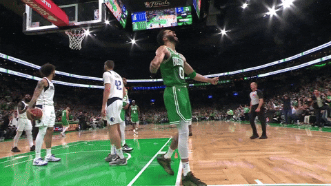 Basketball Player In Green Jersey Number 0 GIF
