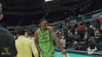 Basketball Player In Green Jersey Number 14 GIF