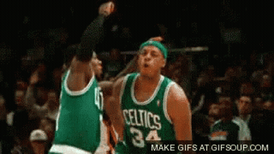 Basketball Player In Green Jersey Number 23 GIF