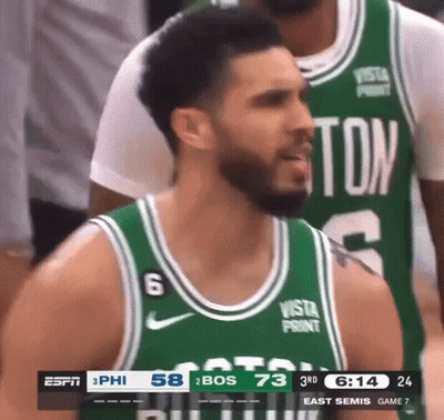 Basketball Player In Green Jersey Number 6 GIF