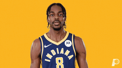 Basketball Player In Indiana 8 Jersey GIF