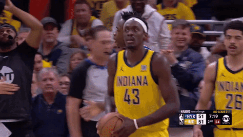 Basketball Player In Indiana Jersey GIF
