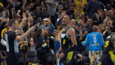 Basketball Player In Jersey Number 0 GIF