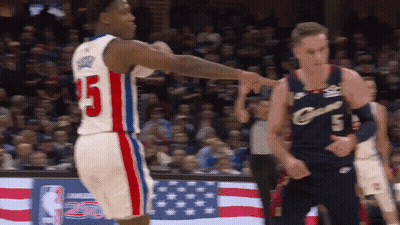 Basketball Player In Jersey Number 25 GIF