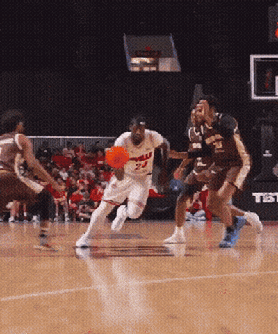 Basketball Player In Jersey Number 27 GIF