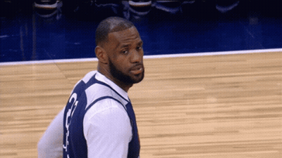 Basketball Player In Jersey With Number 23 GIF