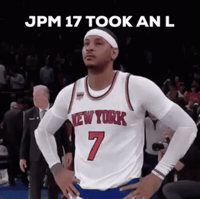 Basketball Player In New York Jersey Number 7 GIF
