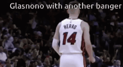 Basketball Player in Number 14 Jersey